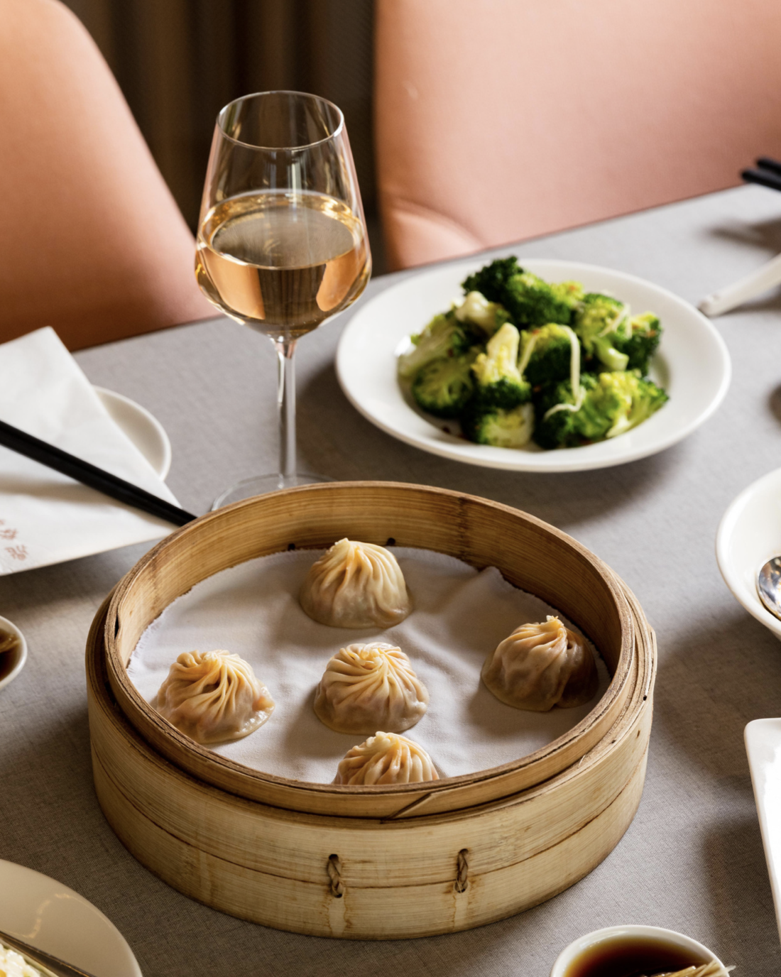 Wine Dumplings Pairing Din Tai Fung