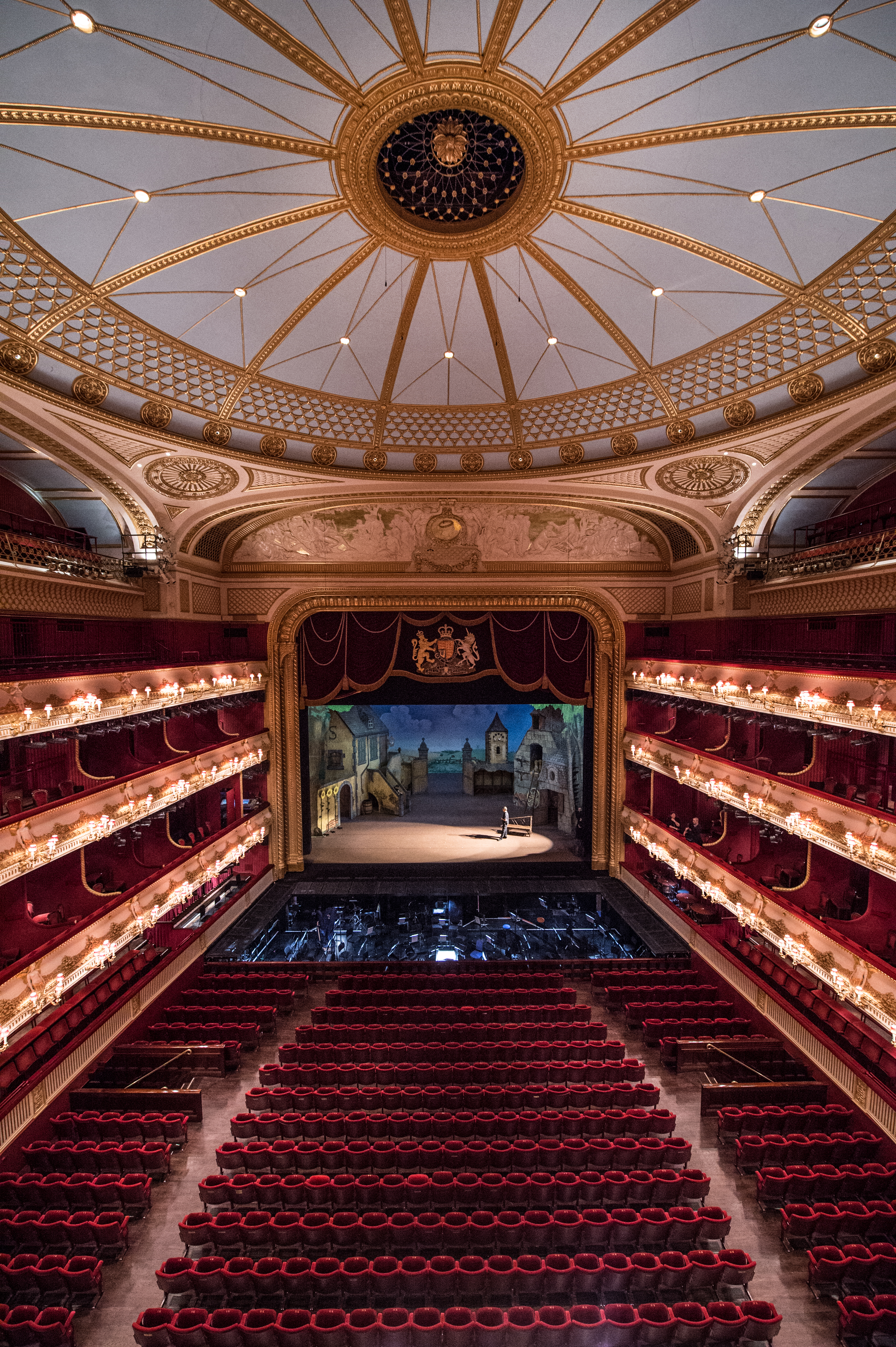 A View Of The Auditorium © ROH 2016. Photograph By Sim Canetty Clarke