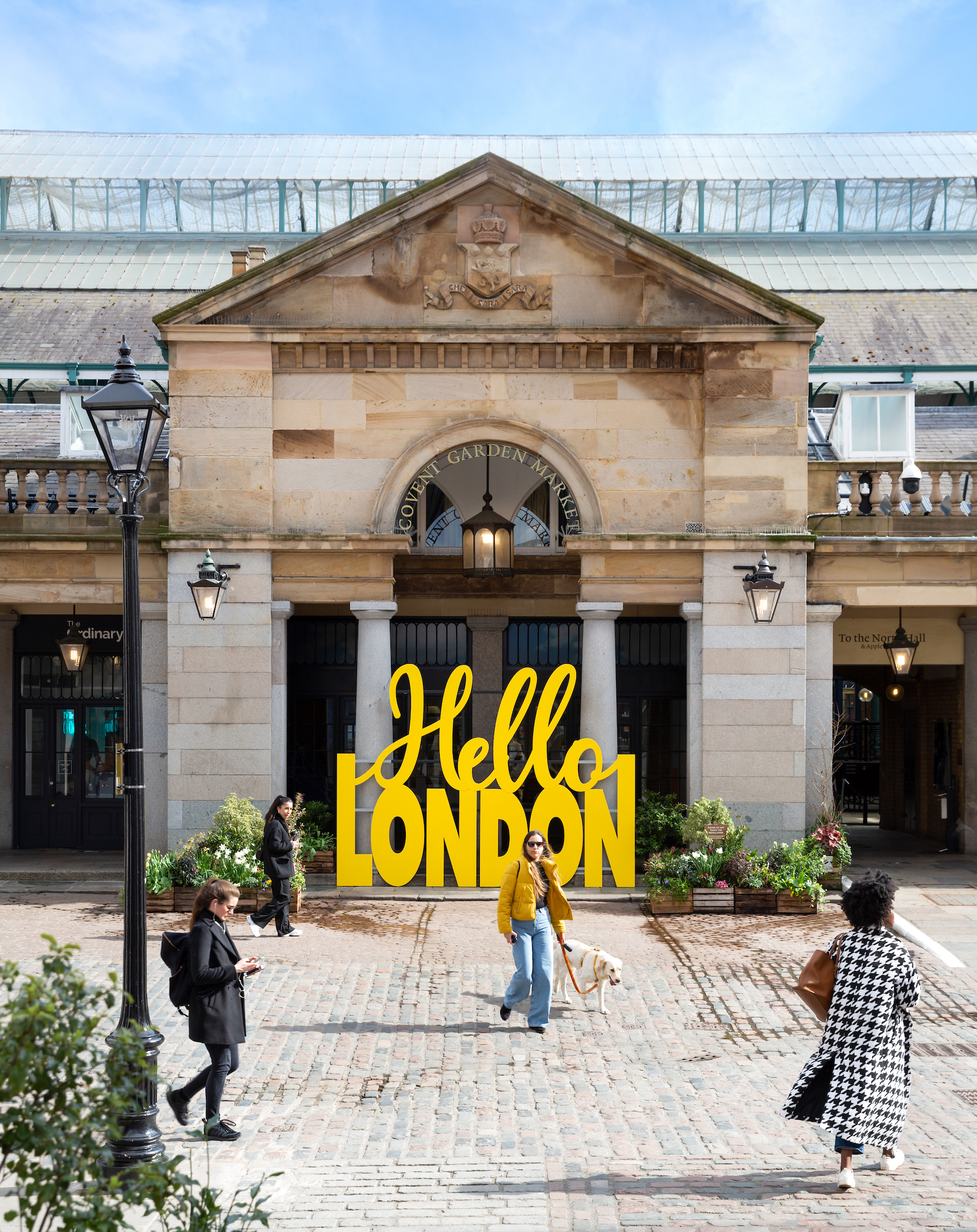 Covent Garden London Hello London Sign